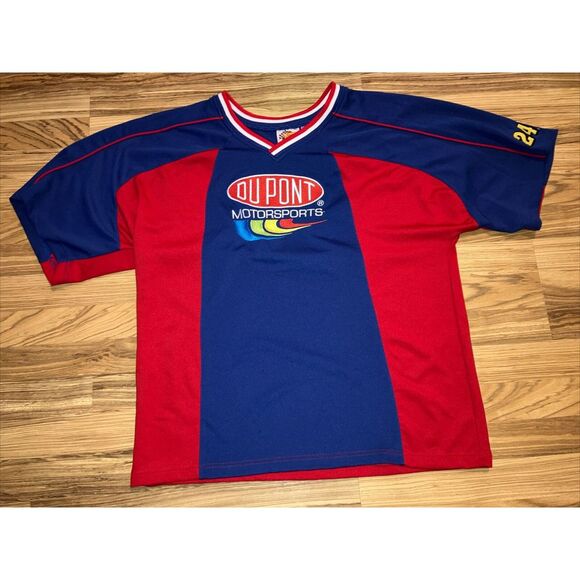 NASCAR Jeff Gordon #24 Dupont Motorsports Men's Jersey‎ Size XL VTG